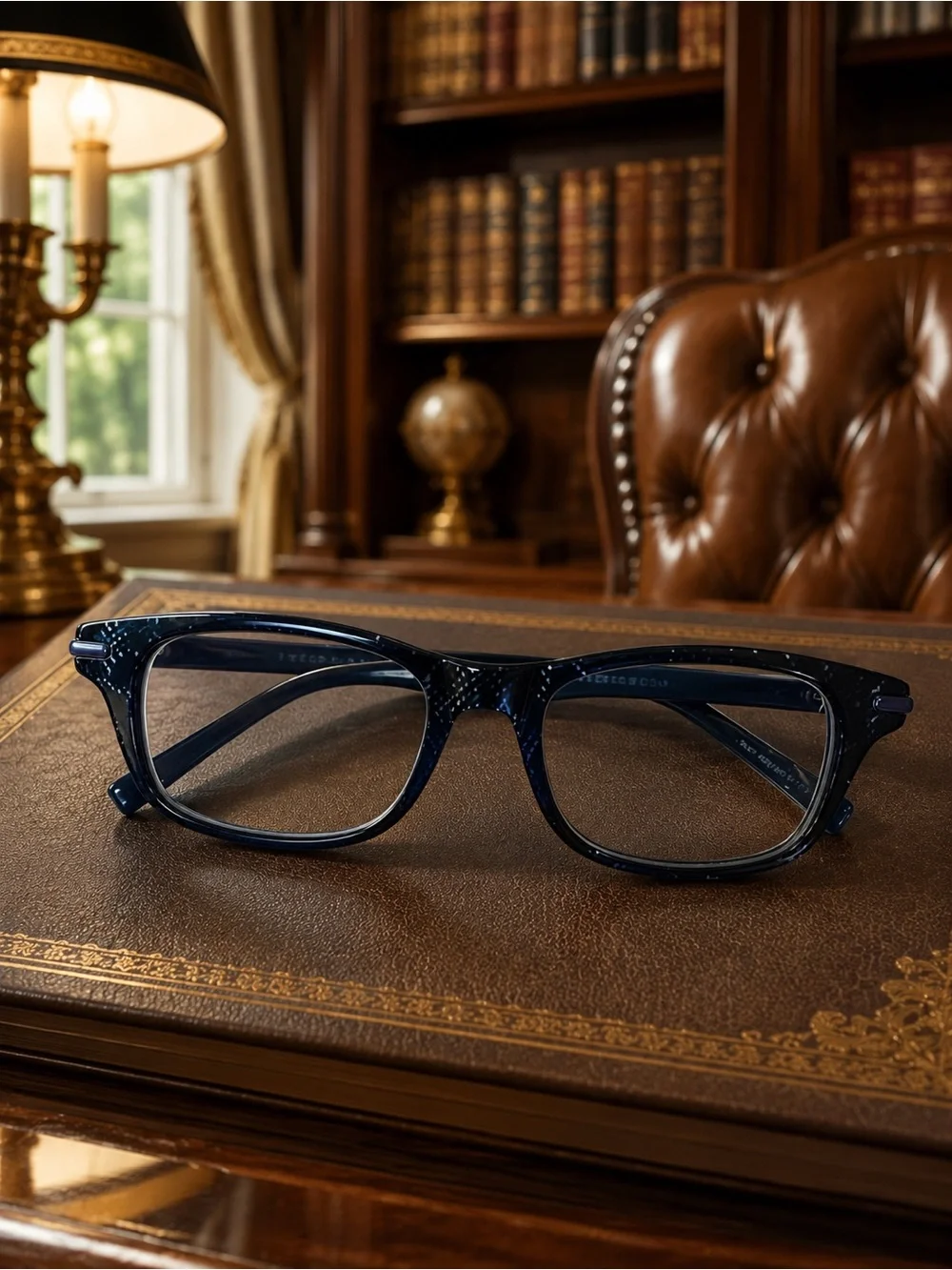 NEW PRIMARY 1045 Petite Fit Blue Eyeglasses Frame 46-16-125
